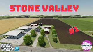 STONE VALLEY 22 | New serie out | FS22 Timelapse 4K | #1 |