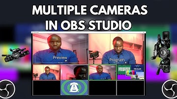 How To Use Multiple Cameras In OBS Studio Without Video SWITCHER (Beginner