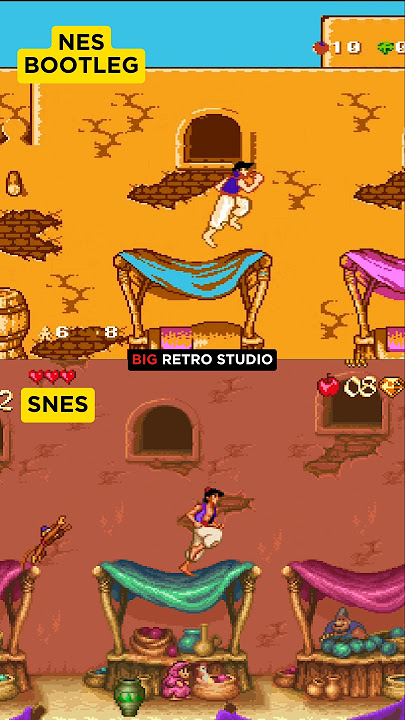 Aladdin - SNES vs NES Bootleg