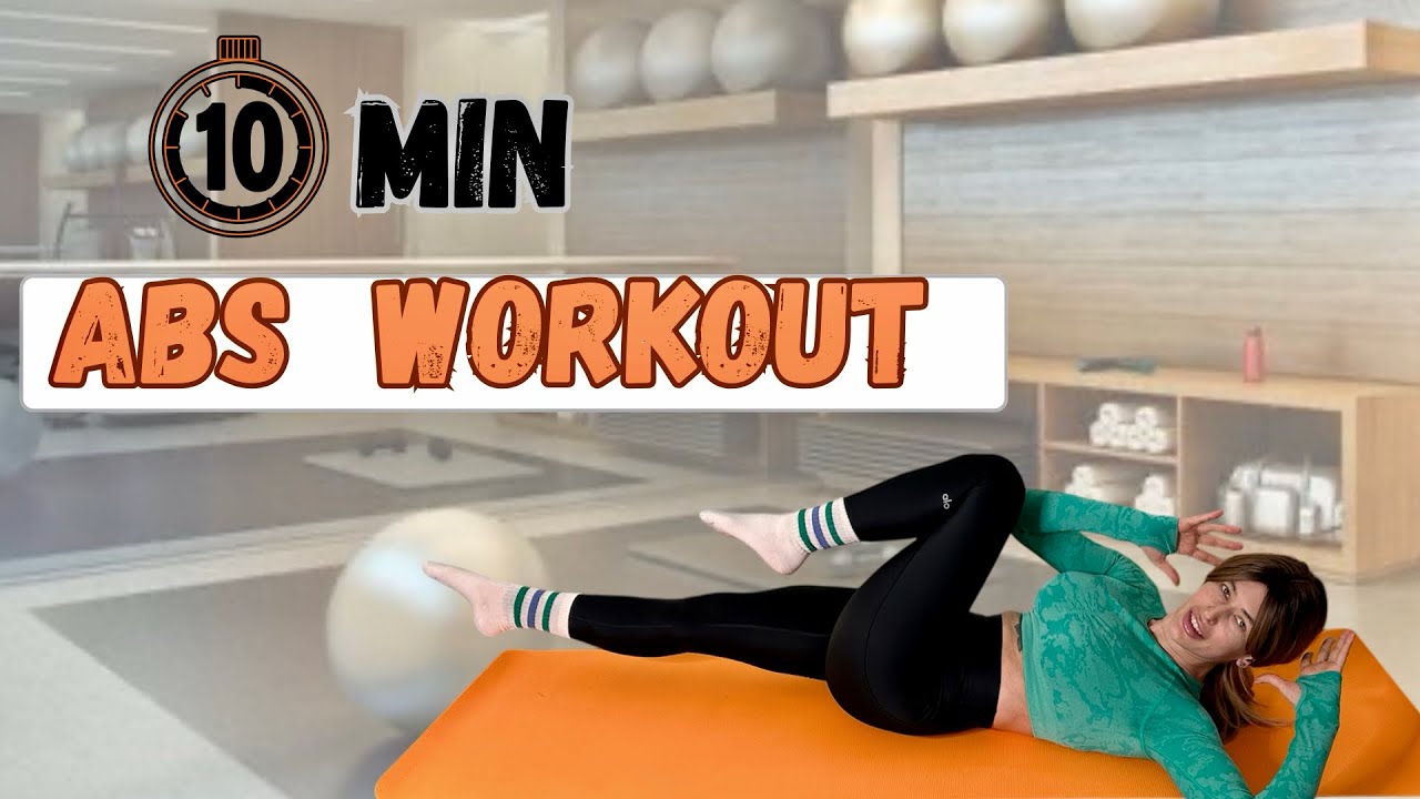 10 MIN ABS WORKOUT / NO EQUIPMENT - YouTube