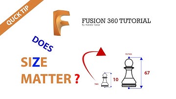 Quick scale images in fusion 360 (Calibrate)