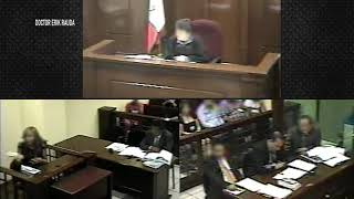 TESTIGO  CAE ANTE EL DEFENSOR. CONTRAINTERROGATORIO. AUDIENCIA DE JUICIO