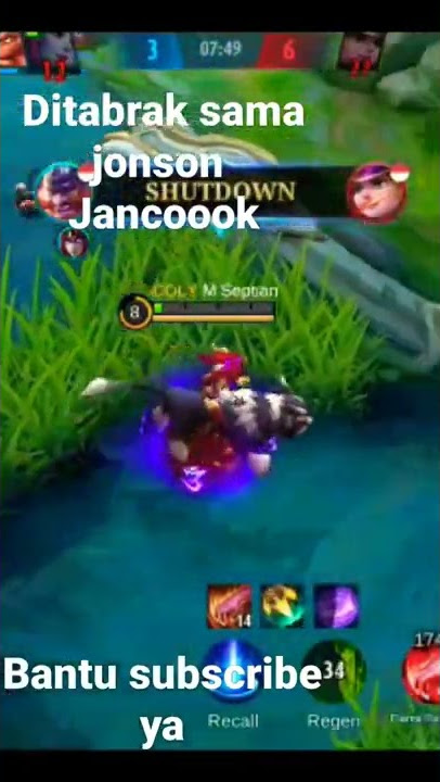 Ditabrak sama jonson Jancoook
