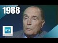 Franois mitterrand  campagne prsidentielle 1988 2me tour  archive ina