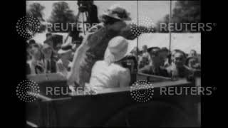 1944 ROYAL: King and people enjoy perfect Whitsun holiday 1944 ROYAL: King and people enjoy perfect Whitsun holiday
