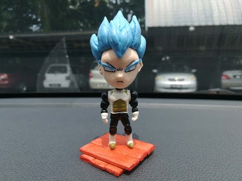 How to make Vegeta Super Saiyan Blue (Dragon Ball Super )