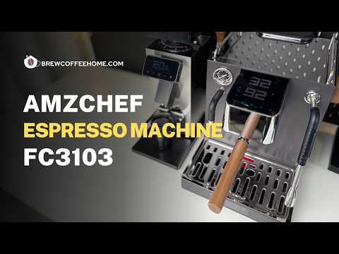 AMZCHEF Espresso Machine FC3103 Review: A Lot of Features for the Money