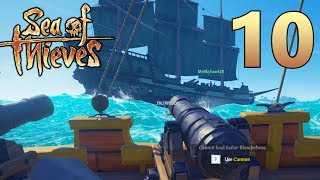 [10] Galleon Versus Galleon!!! (Sea Of Thieves Gameplay PC)