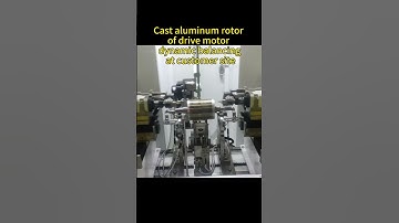 JP: Cast Alumunum Rotor of Drive Motor Dynamic Balancing