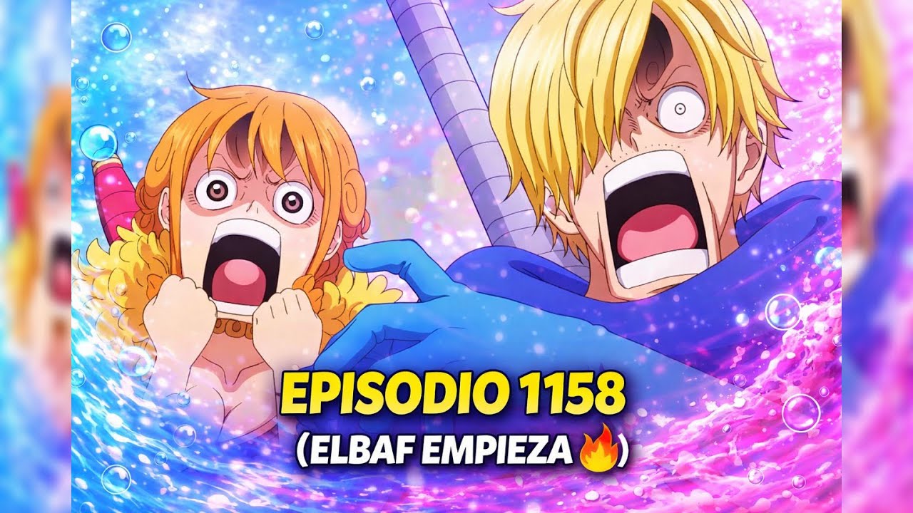🔴 ONE PIECE 1158 (POSIBLE) | LO QUE PASARÁ SEGÚN EL MANGA | ARCO DE ELBAF