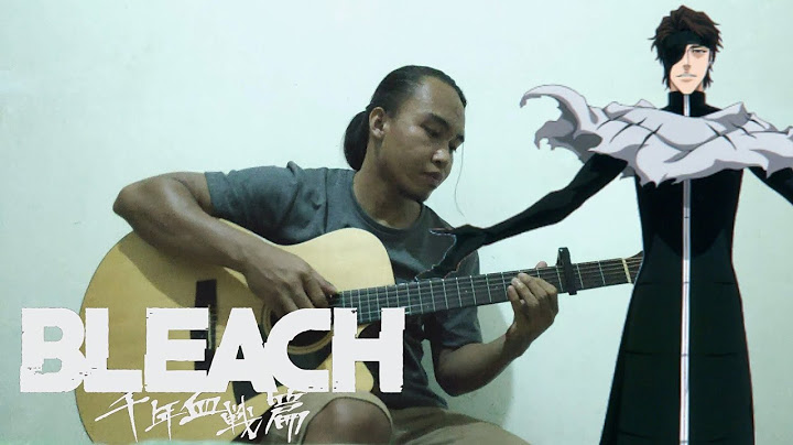 BLEACH: Thousand Year Blood War Part 3 OP Song Without any words by SIX LOUNGE (Fingerstyle Guitar)