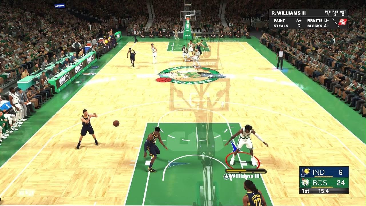 NBA 2K23 Boston Celtics vs Indiana Pacers 2022-23 season