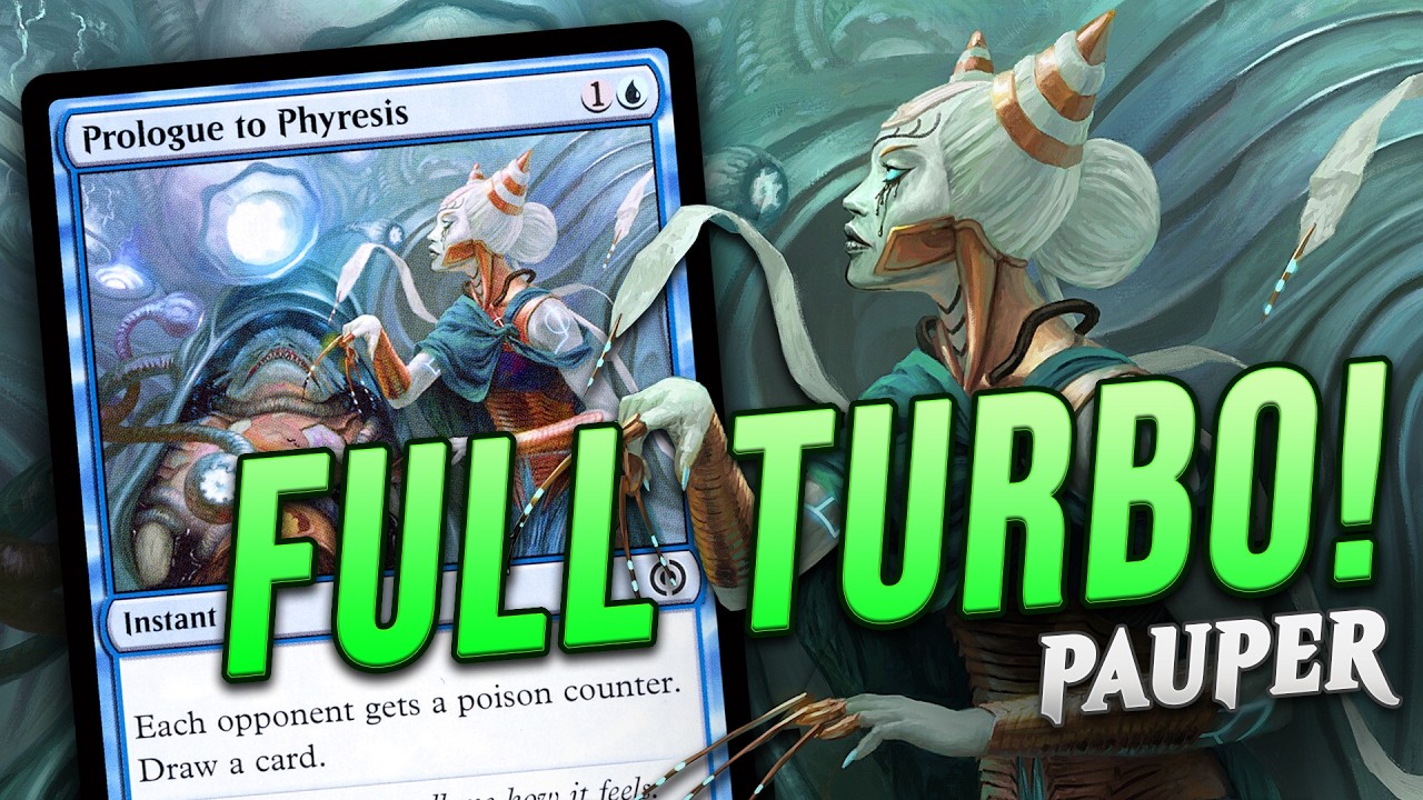 YOU NEVER GO FULL TURBO! Pauper Poison Storm BUT FASTER — Proliferate Combo | Magic: The Gathering