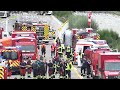 Zwischenfall mit Explosionen auf Autobahn A2 - Zwei Verstorbene gefunden