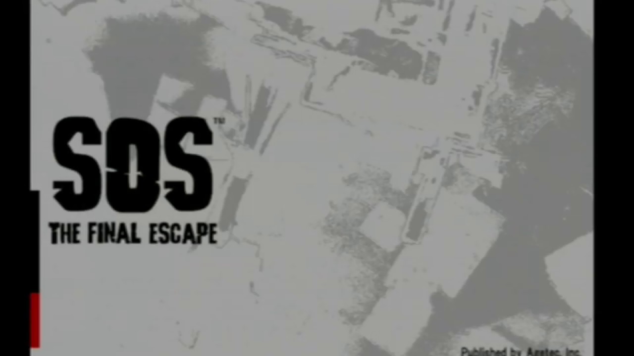Jeu PS2 SOS The Final Escape - Version Sony, Très Bon état (TBE), Complet