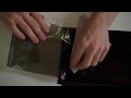 Removing the polarizer from an LCD screen