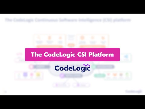 CodeLogic | The Codelogic CSI Platform