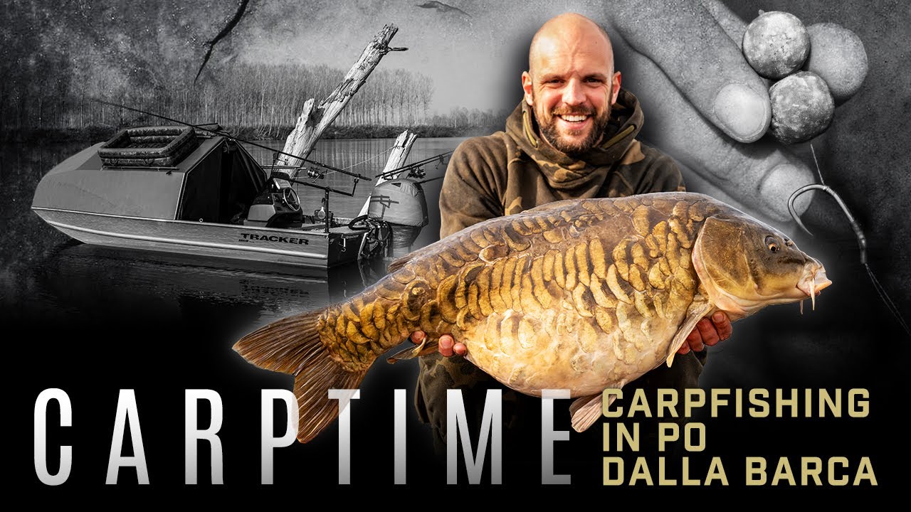 Carpfishing in fiume Po dalla barca 🎣🛥️ + FULLY PAZZESCA 😱 | CARPTIME