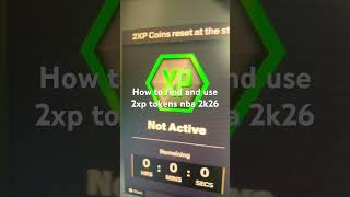 Celebrity How to find and use 2xp tokens nba 2k26 Wealth