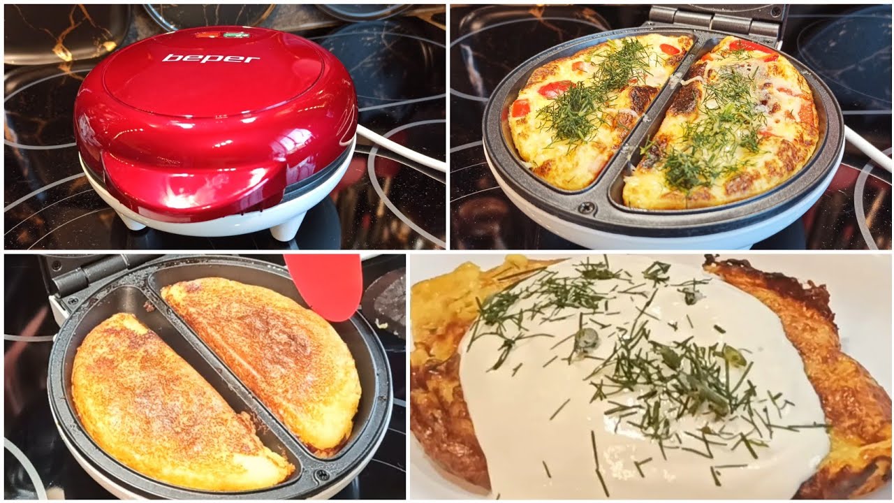 Обзор Омлетницы Beper BT 800 / Готовлю Омлет и Кугель 