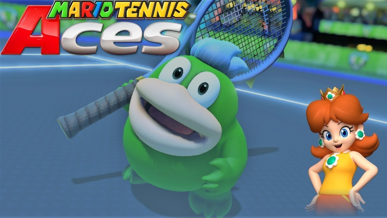 Mario Tennis Aces- SPIKE VS DAISY