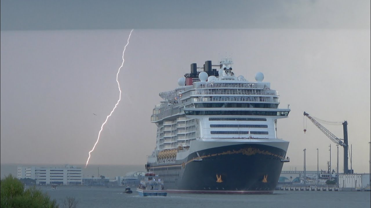 Saturday Sailaways from Port Canaveral and an Intense Thunderstorm