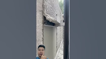 Máy móc hỗ trợ trát tường rất hiện đại, bề mặt bằng phẳng, đồng đều và rất hiệu quả.#shorts #useful