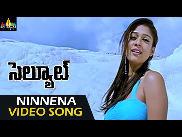 Salute Video Songs | Ninnena Nenu Video Song | Vishal, Nayanatara | Sri Balaji Video class=