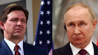Ron DeSantis says Russian President Vladimir Putin is a war criminal