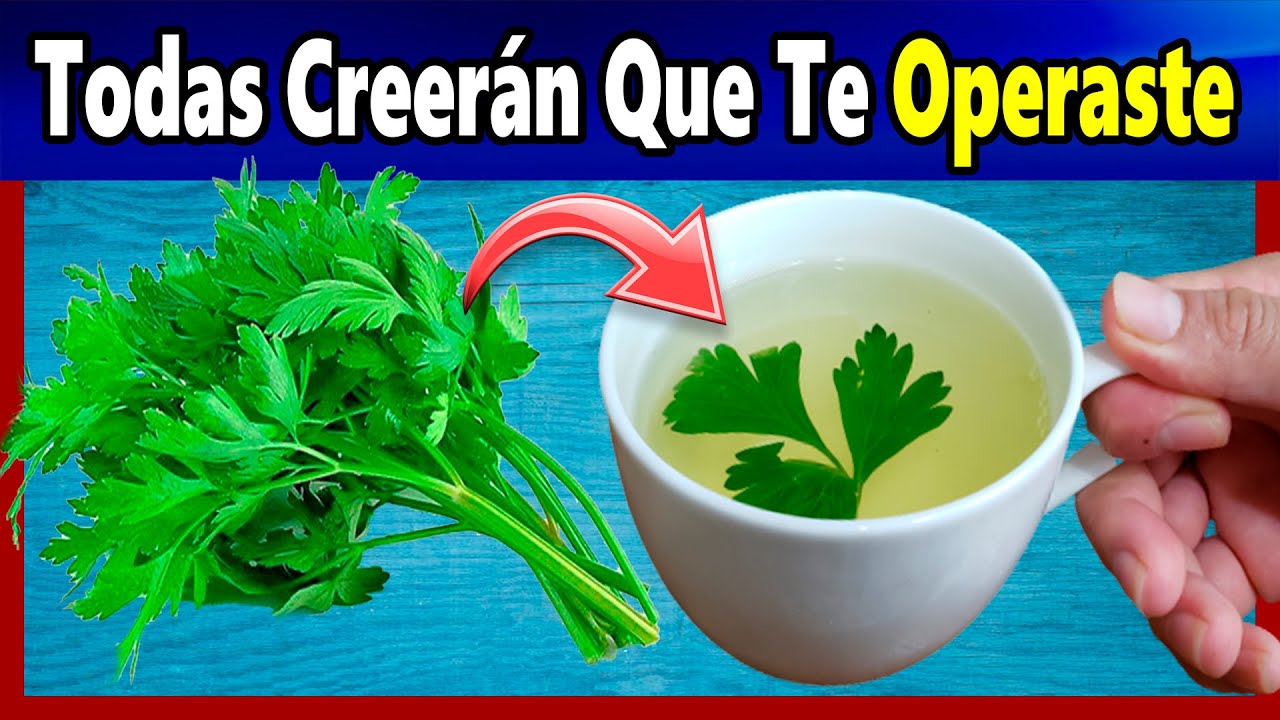 Expulsa La Grasa de tu vientre, Brazos y Piernas / Té De Perejil y