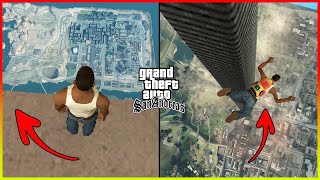 Jumping from The Tallest Tower in GTA San Andreas | ToyMallz HD