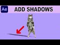 Add shadow to a footage   adobe after effects tutorial