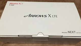 新品未使用 docomo ARROWS X LTE F-05D  ブラック 判定〇　ヤフオク