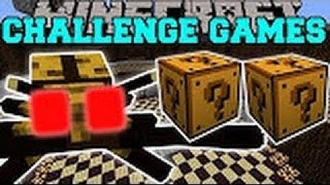 PopularMMOs Pat and Jen Minecraft PINCH BEETLE CHALLENGE GAMES Lucky Block Mod Modded Mini