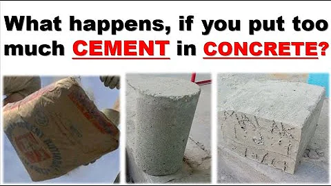 What happens if you put weight on concrete too soon?