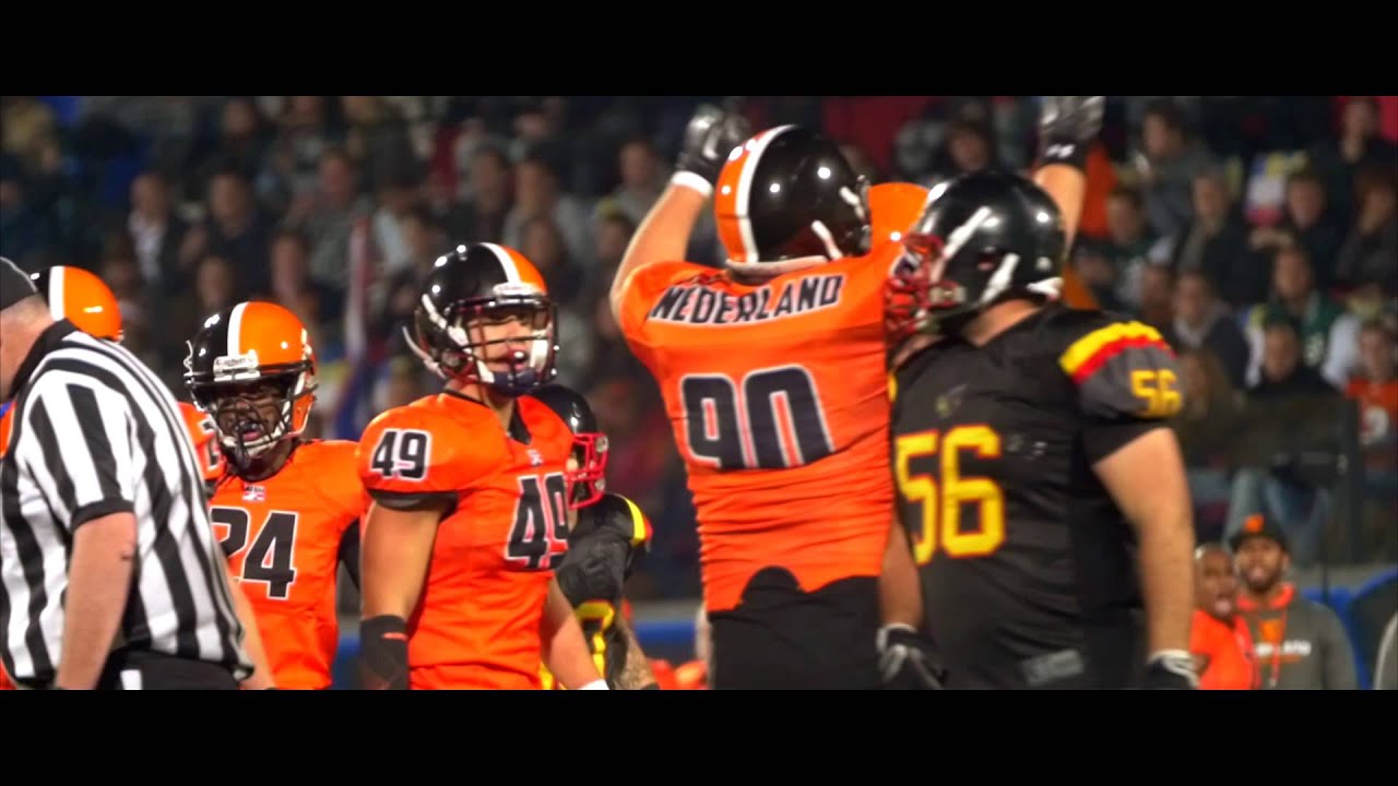 Dutch Lions vs Belgian Barbarians - American Football Nederland