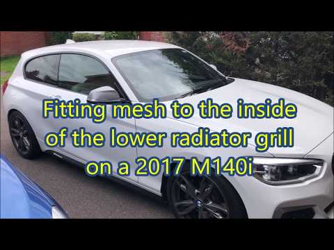 Zunsport Plata FRONTAL INFERIOR Rejilla para BMW M140i 2016-ZBM74816 