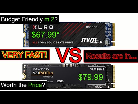 PNY XLR8 m.2 SSD Review vs Samsung 970 Evo Plus+