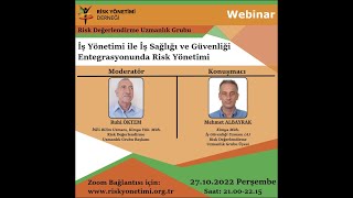 Ri̇skyön Webinar İş Yönetimi Ile İş Sağlığı Ve Güvenliği Entegrasyonunda Risk Yönetimi 