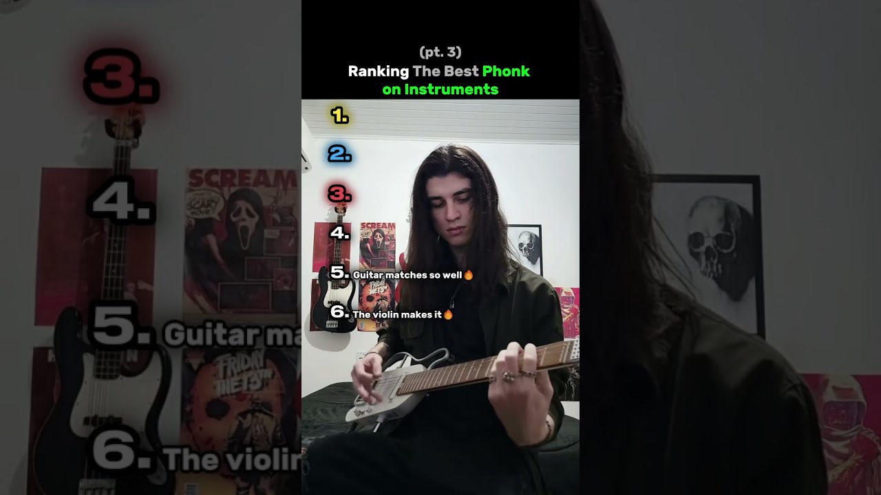 Ranking The Best Phonk On Instruments Pt 3 Shorts