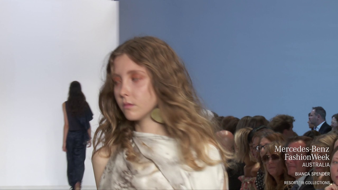 BIANCA SPENDER COLLECTION MERCEDES-BENZ FASHION WEEK AUSTRALIA RESORT 18 COLLECTIONS