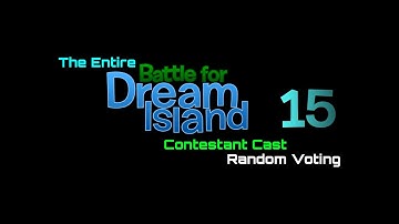 The Entire BFDI Contestant Cast Random Voting Ep. 15