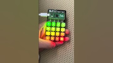 Whac-A-Mole on raspberry pico with rgb keypad from pimoroni