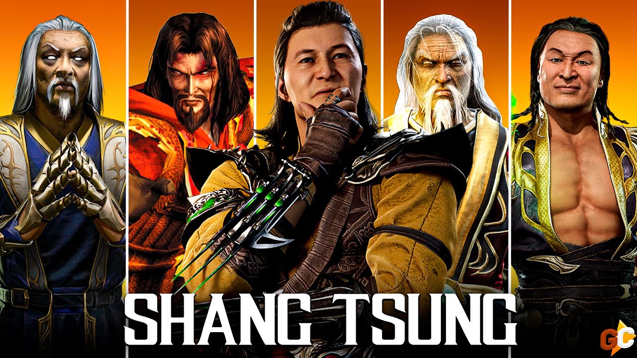 Shang Tsung MK1 to MK12 (1992-2023) Evolution - Mortal Kombat