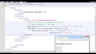 JavaScript Arrays - Part 3