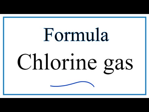 Video: Wat is de chemische formule van CL?