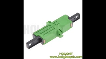 E2000 APC Fiber Optic Adapterwww.holightoptic.com