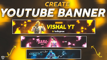 How To Create Bgmi 3d Gaming Banner On Android || Bgmi YouTube Banner