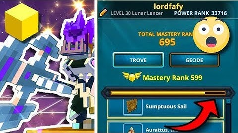 Trove - 51 Mastery Points to 600 TROVE MASTERY | Main Progress!