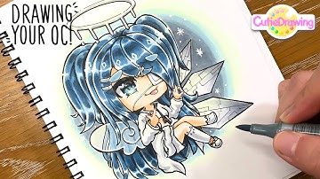 Drawing your Gacha Club Character with Copic markers  //PracticingDrawing#40